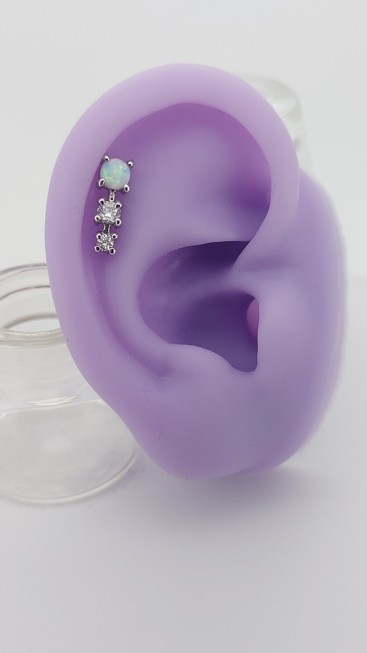 3 Drop Opal Helix Bar