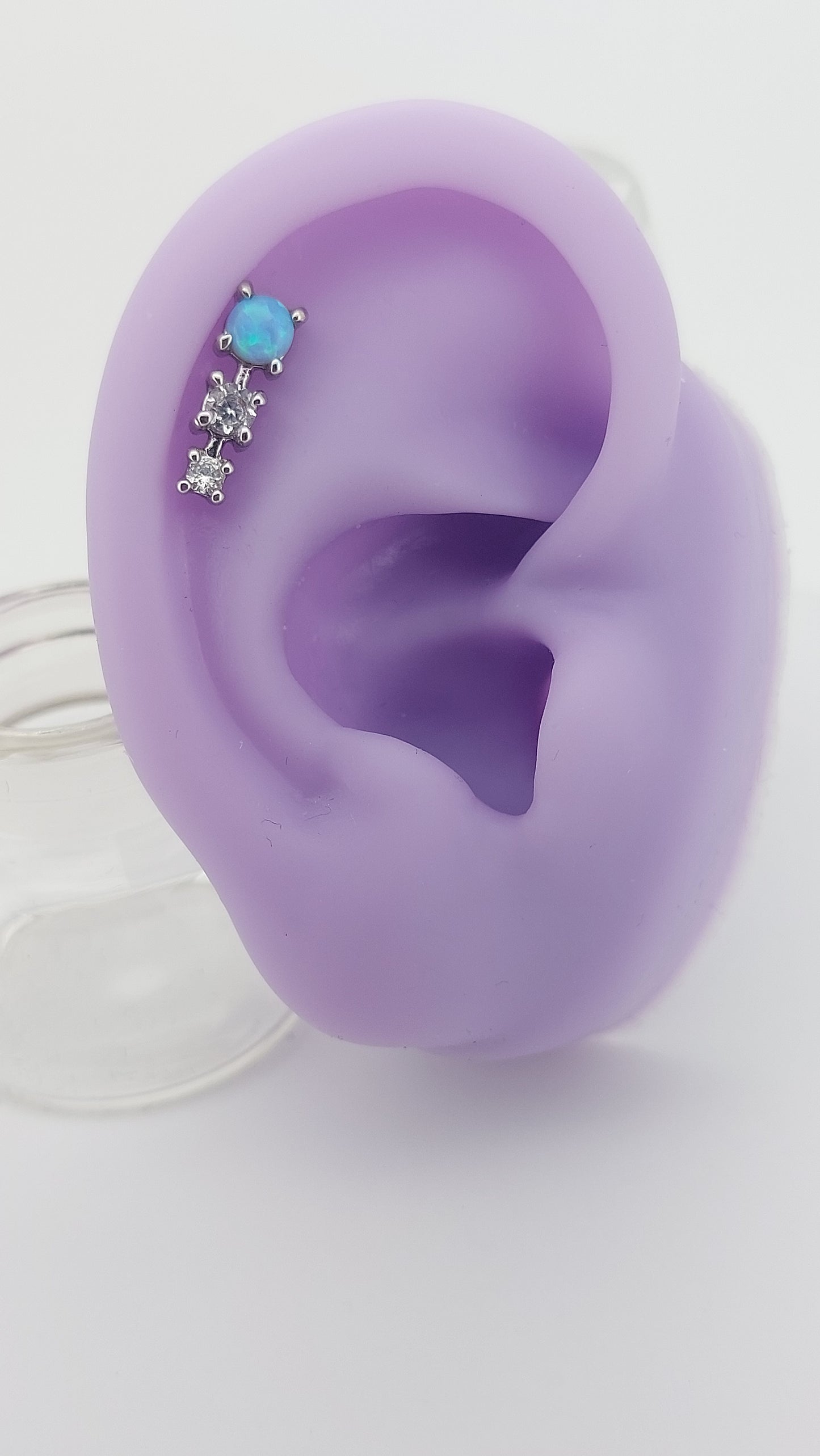 3 Drop Opal Helix Bar