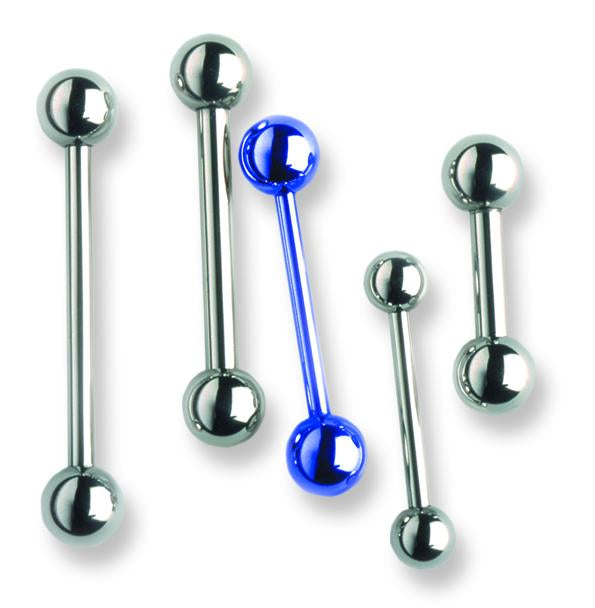 Titanium Barbell External Thread 1.2mm(16g)