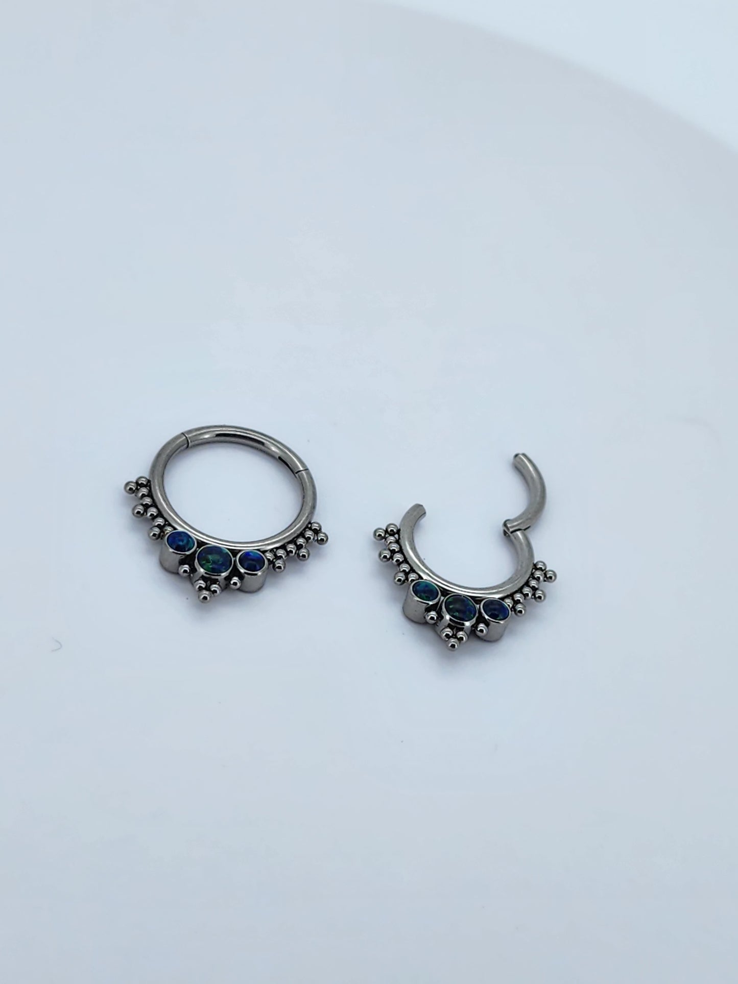 Natasha Opal Hinged Ring