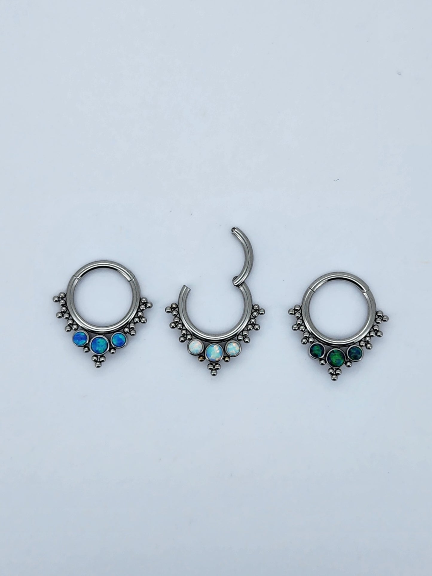 Natasha Opal Hinged Ring