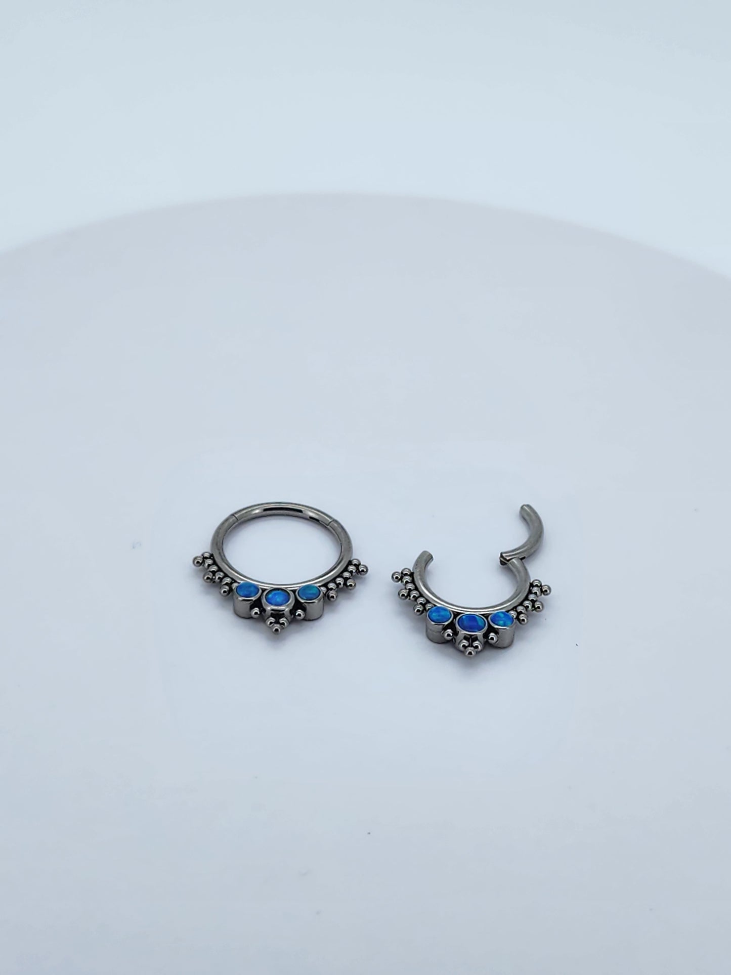 Natasha Opal Hinged Ring
