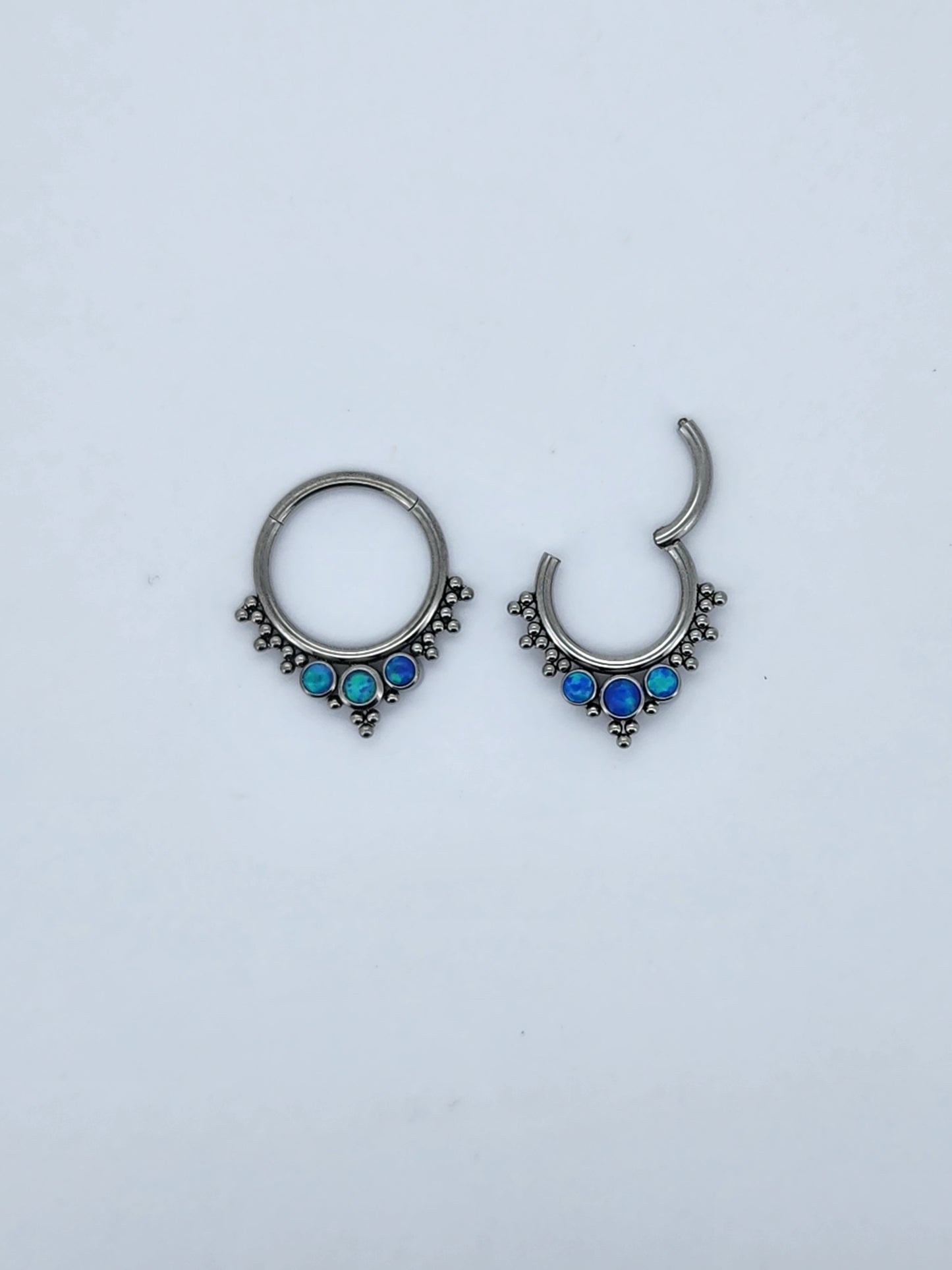 Natasha Opal Hinged Ring
