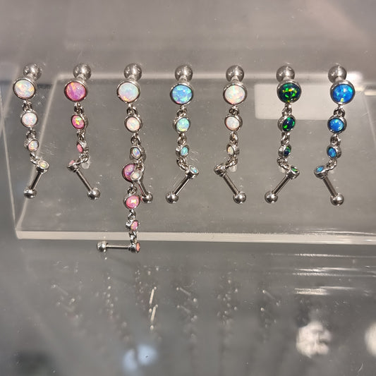 Ascending Opal Helix Chain