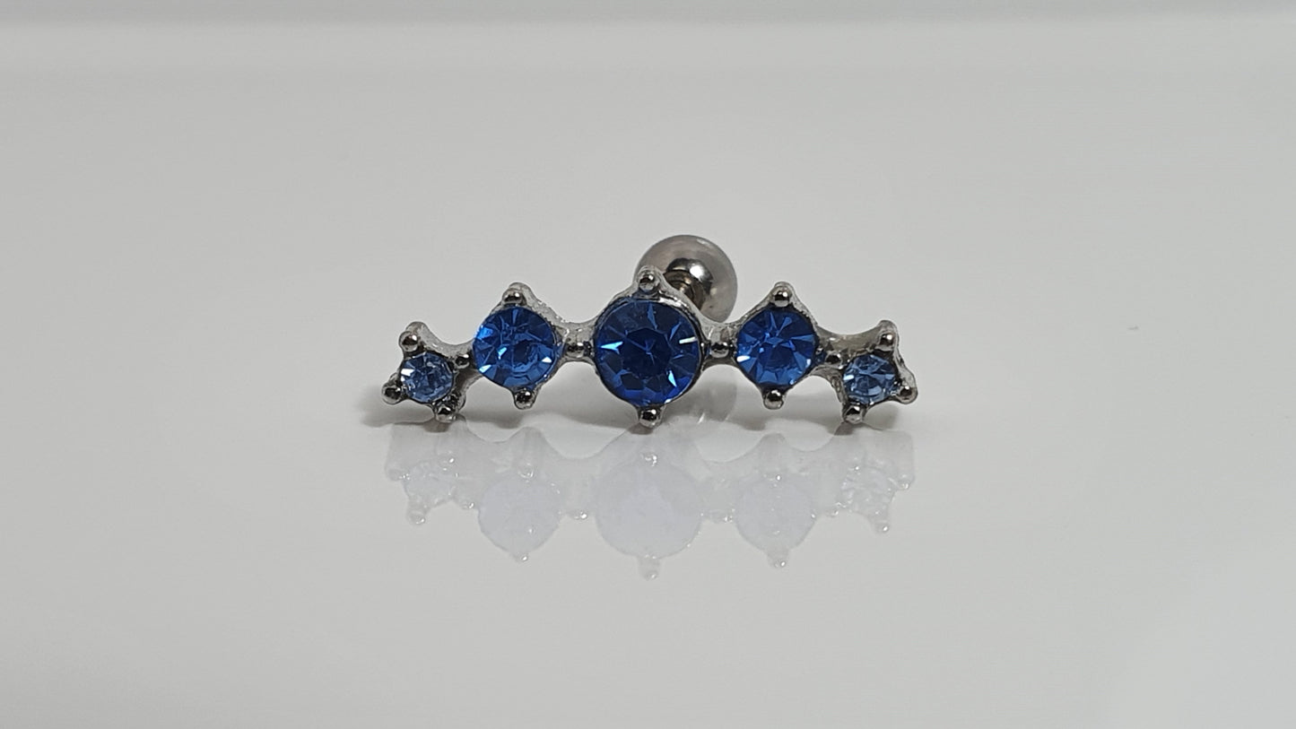 5 Gem Helix Bars