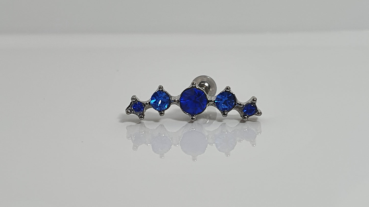 5 Gem Helix Bars