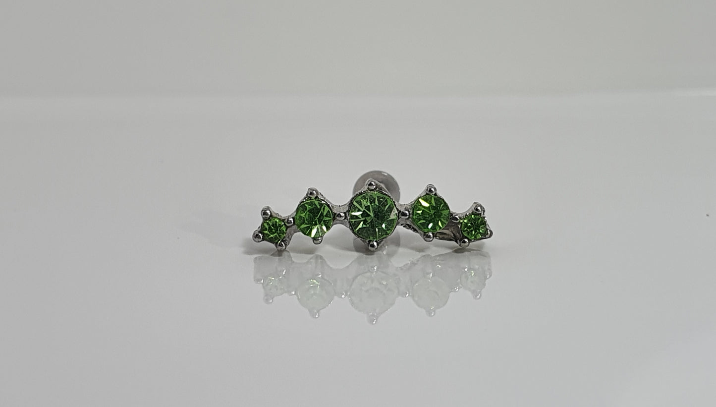 5 Gem Helix Bars