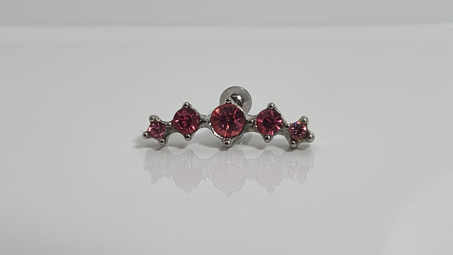 5 Gem Helix Bars