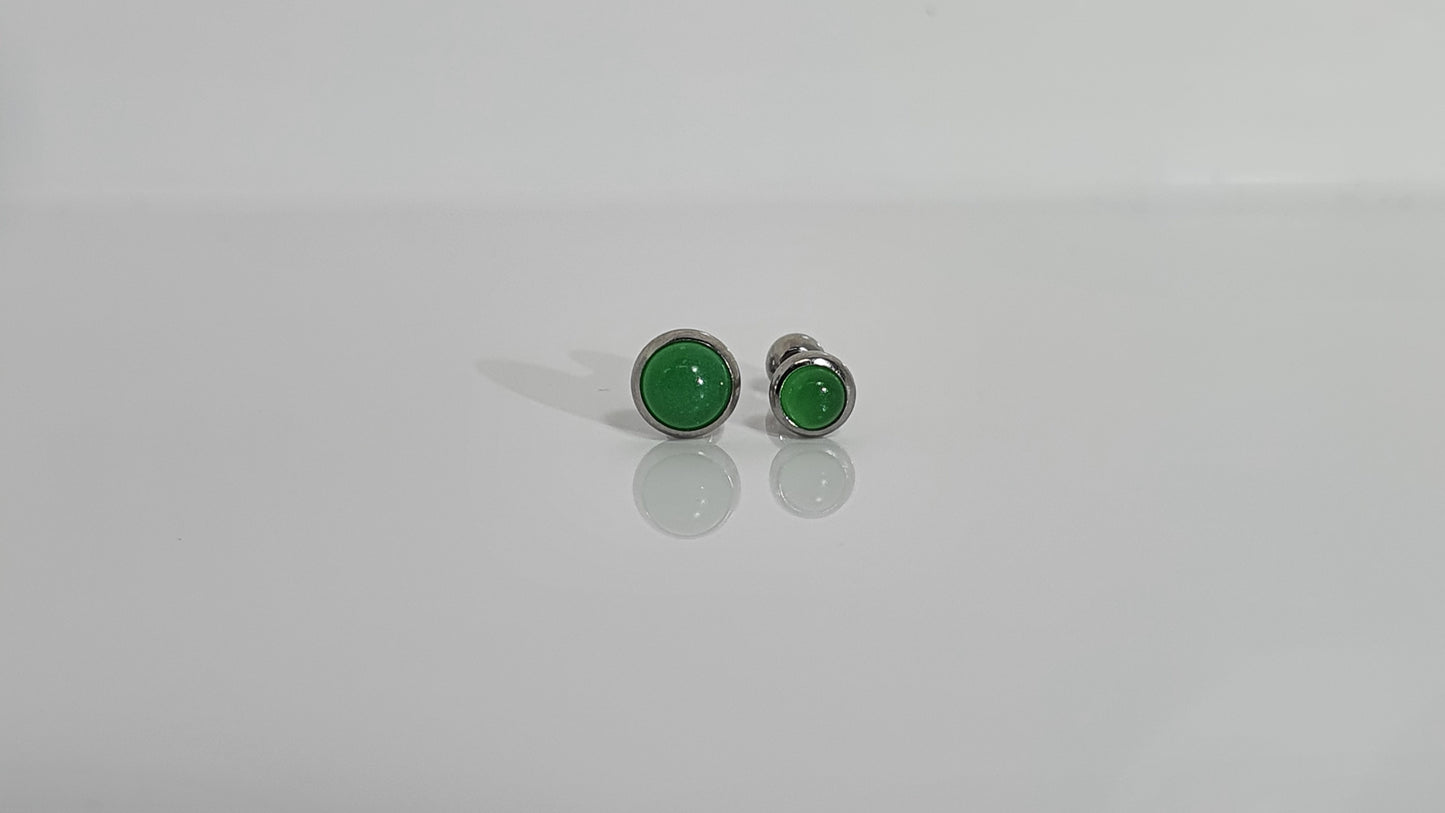 Helix Bar with Stone