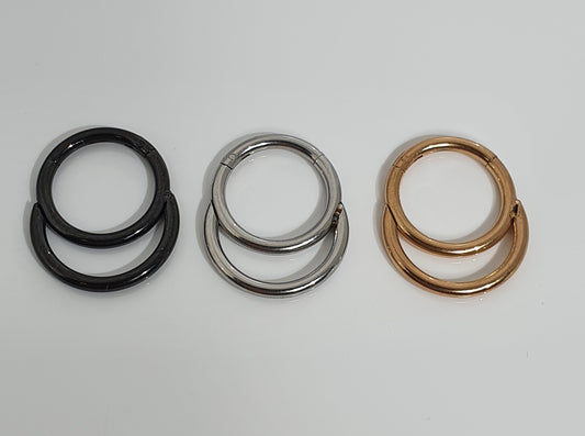 Double Ring Style Hinged Ring
