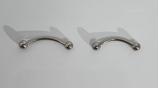 Surgical Steel Curved Barbell