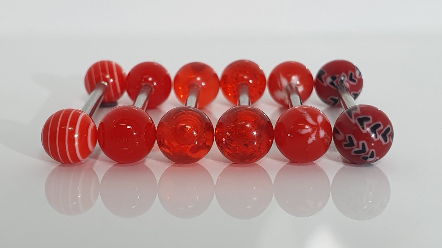 Red Tongue Barbells