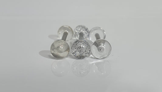 Clear Tongue Barbells