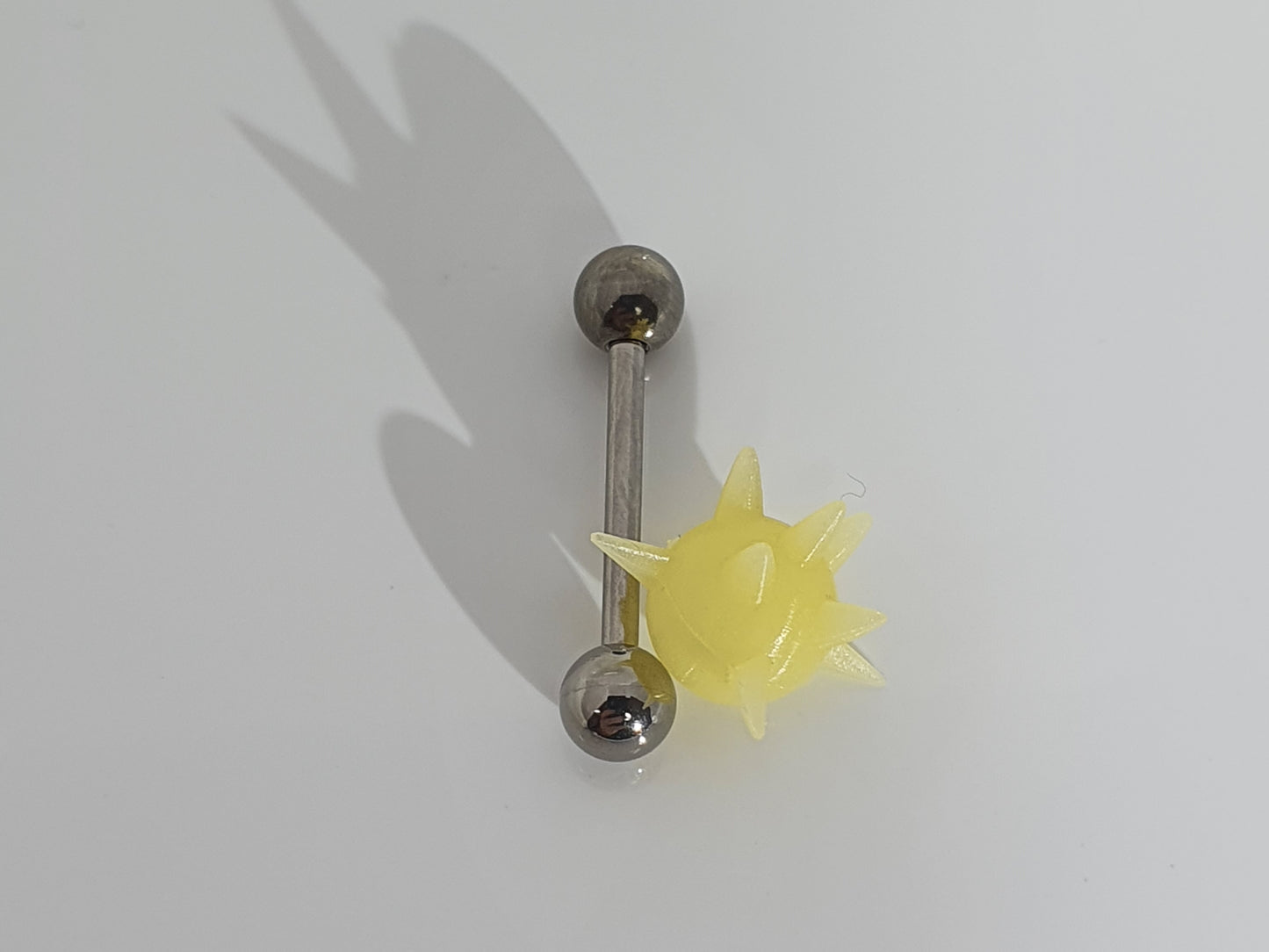 Removable Tickler Tongue Barbell
