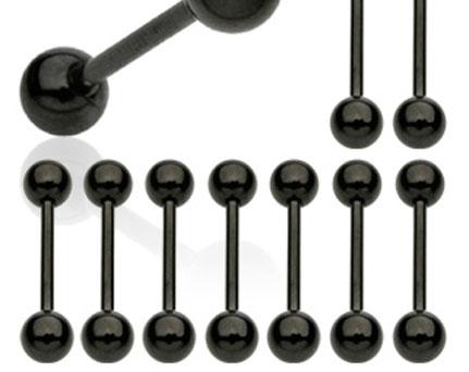 Black PVD Barbell
