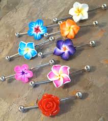 Flower Industrial Barbell