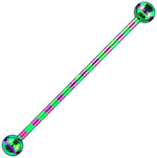 Coloured Stripes Industrial Bar