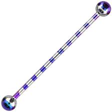Coloured Stripes Industrial Bar