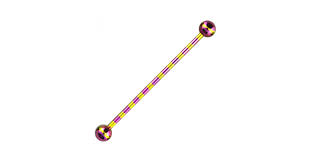 Coloured Stripes Industrial Bar