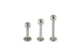 Surgical Steel Labret Stud - 1.2mm(16g) & 1.6mm(14g)