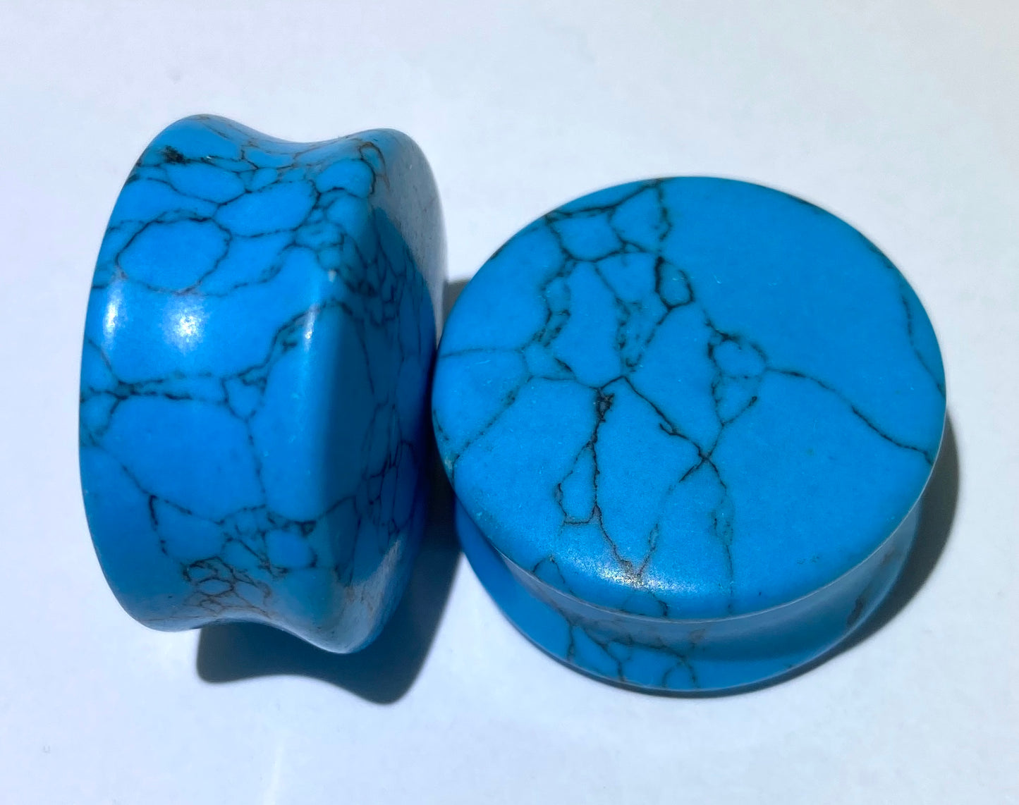 Turquoise Exotic Stone Plug