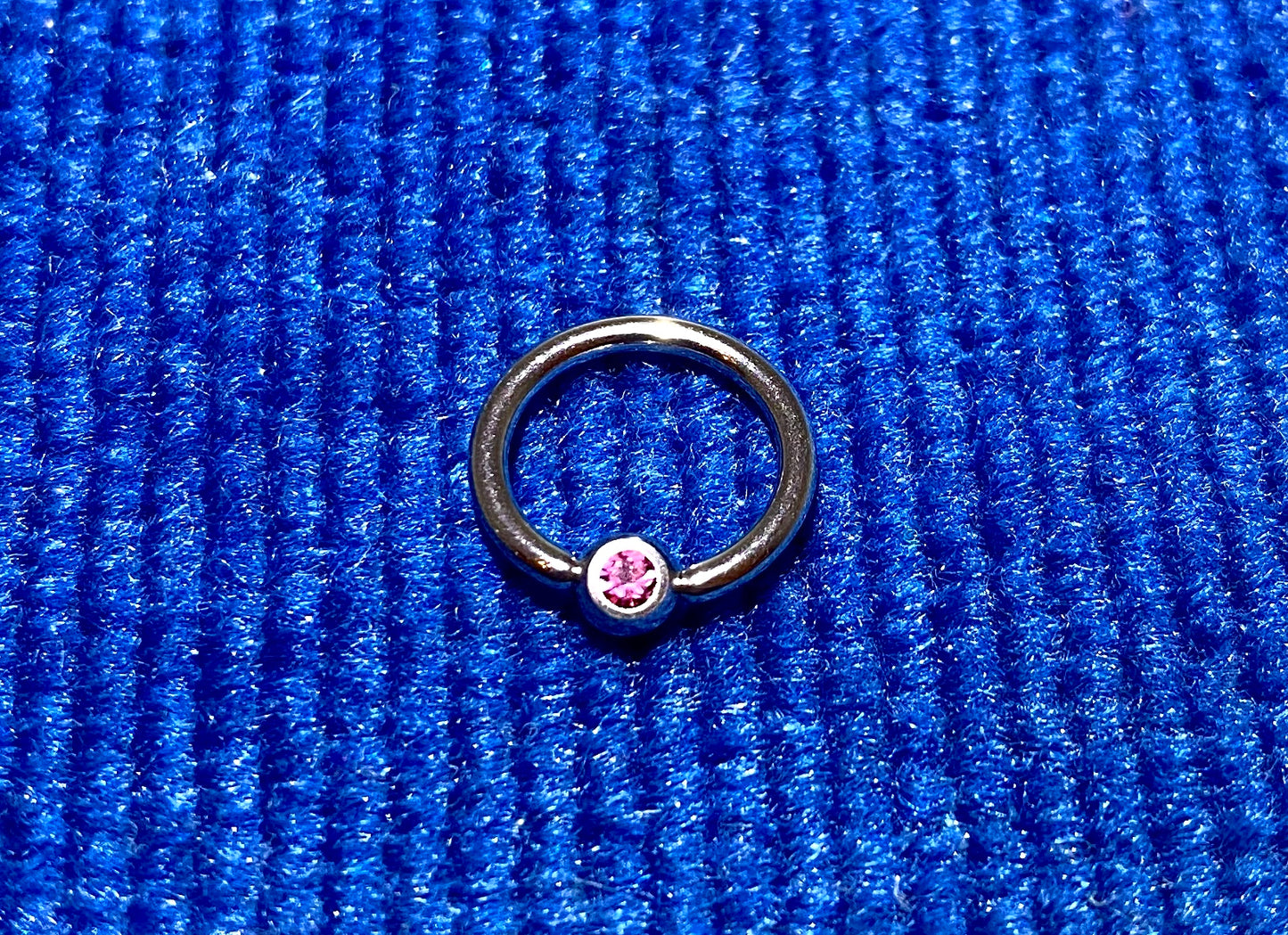 Surgical Steel Jewelled BCR