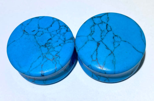 Turquoise Exotic Stone Plug