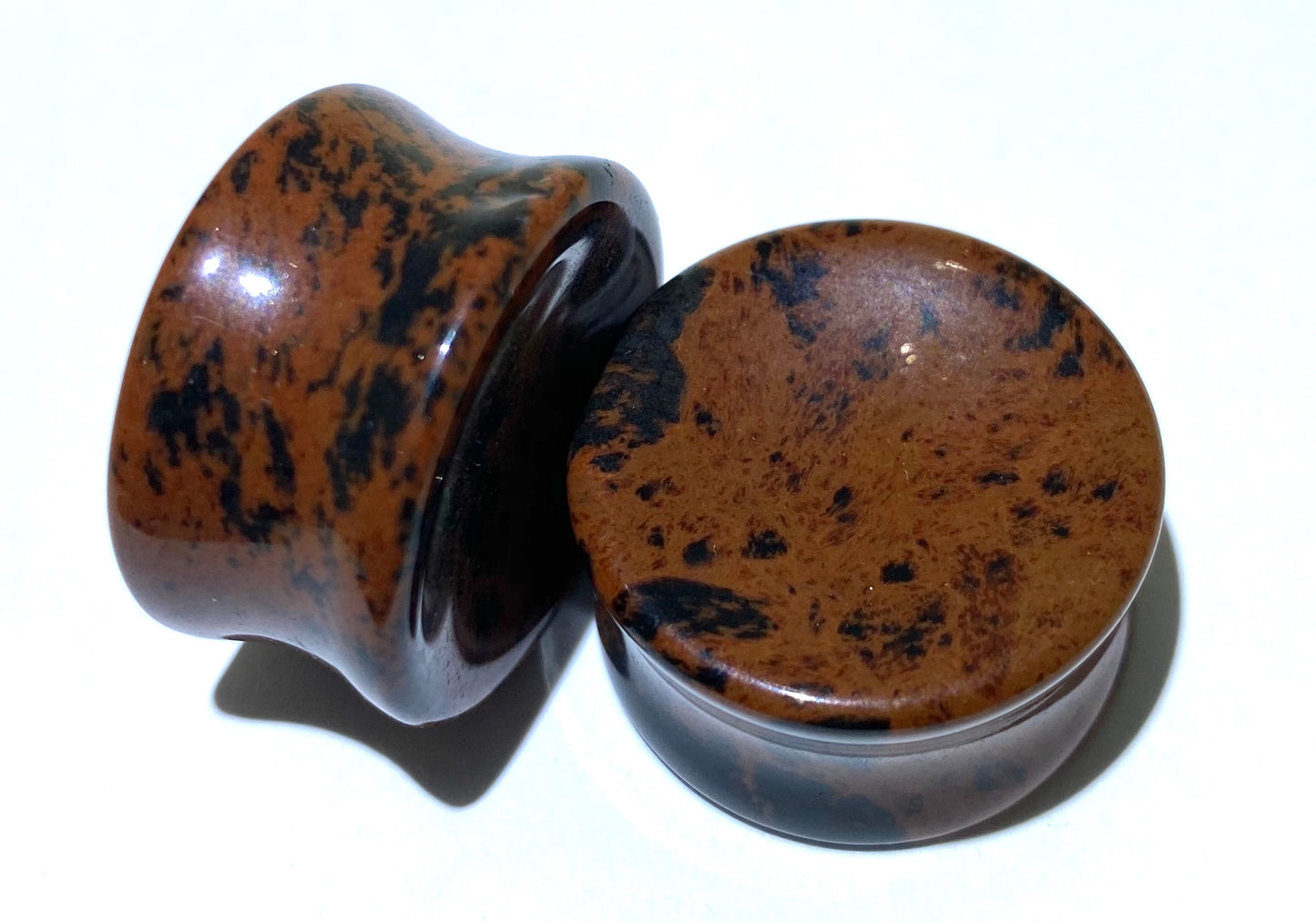 Red Obsidian Exotic Stone Plug