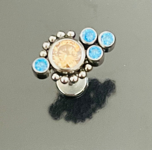 Titanium Labret 1.2mm(16g)