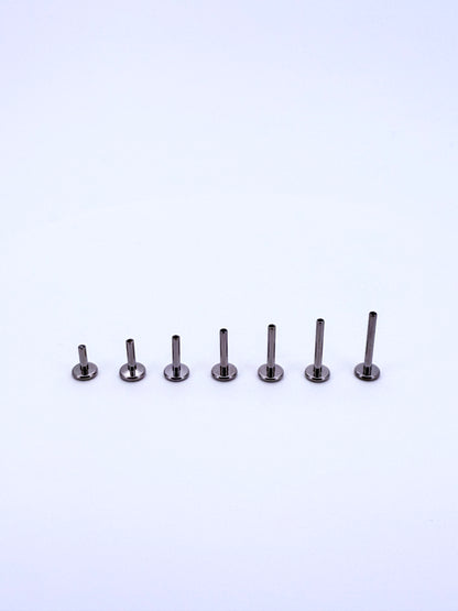 Ti Threadless Studs 1.2mm(16g)