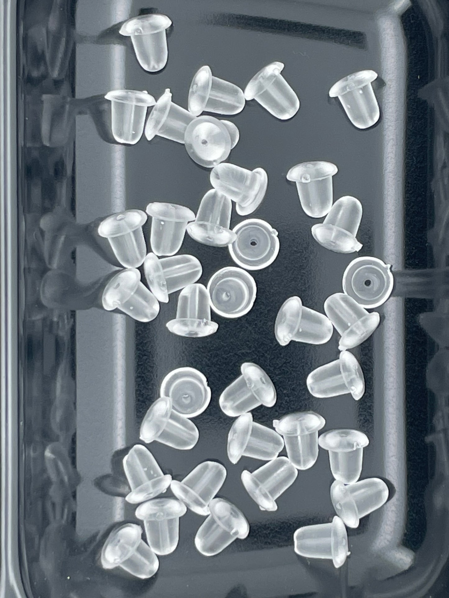 Clear silicon back