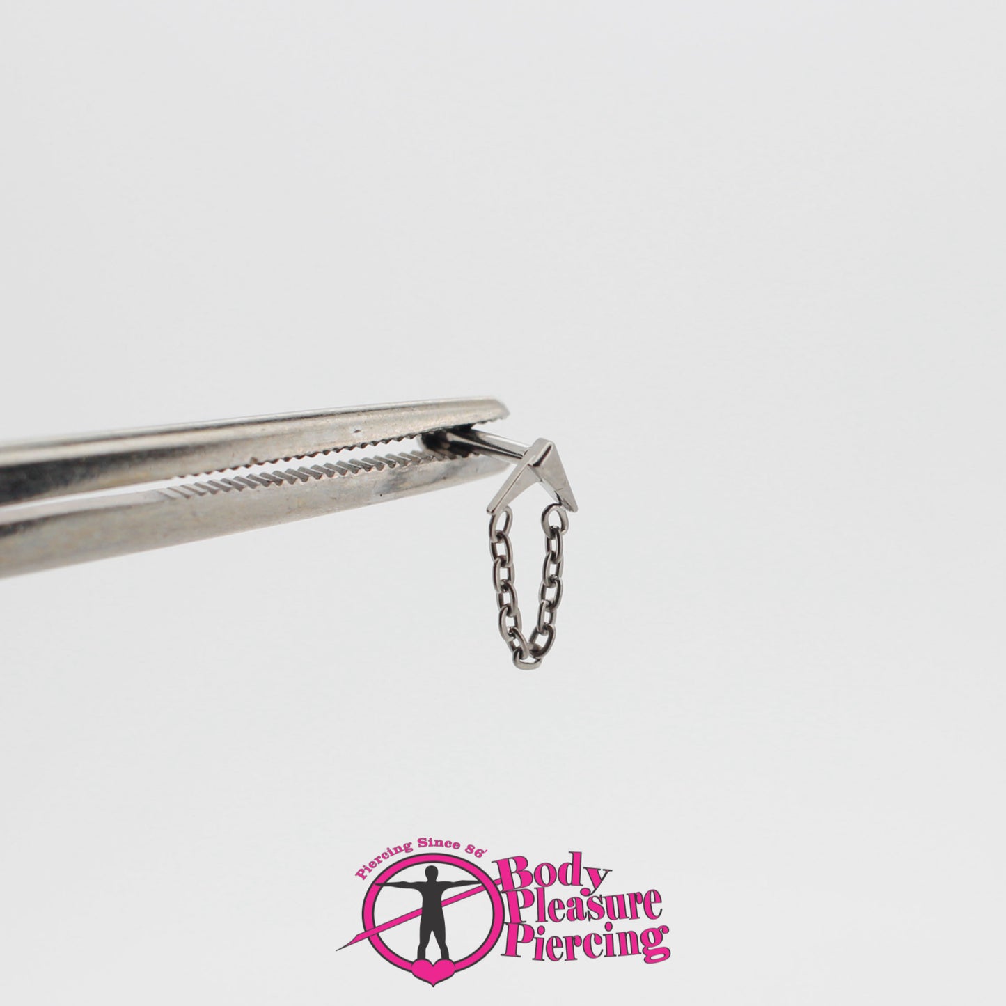 Chain Hidden Helix Stud Ti Int. 1.2mm(16g)