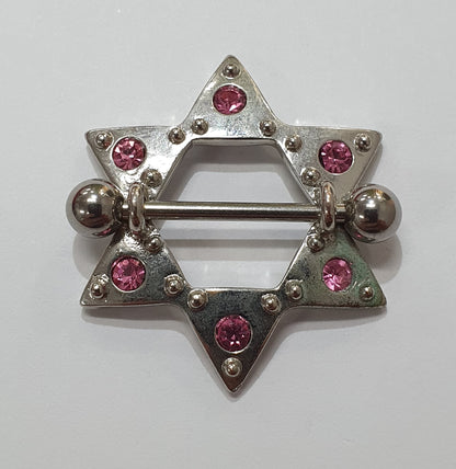 Star Nipple Shield with Jewels