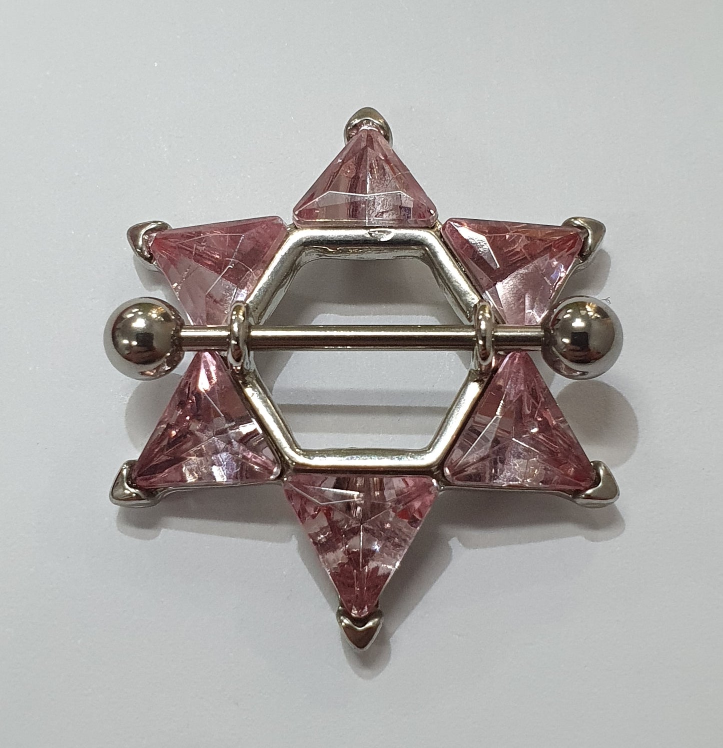 Jewelled Star of David Nipple Shield