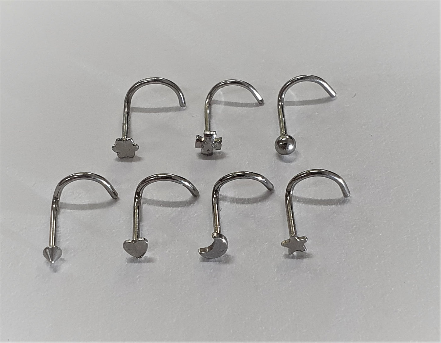 Surgical Stainless Steel Flat Top Nose Screws