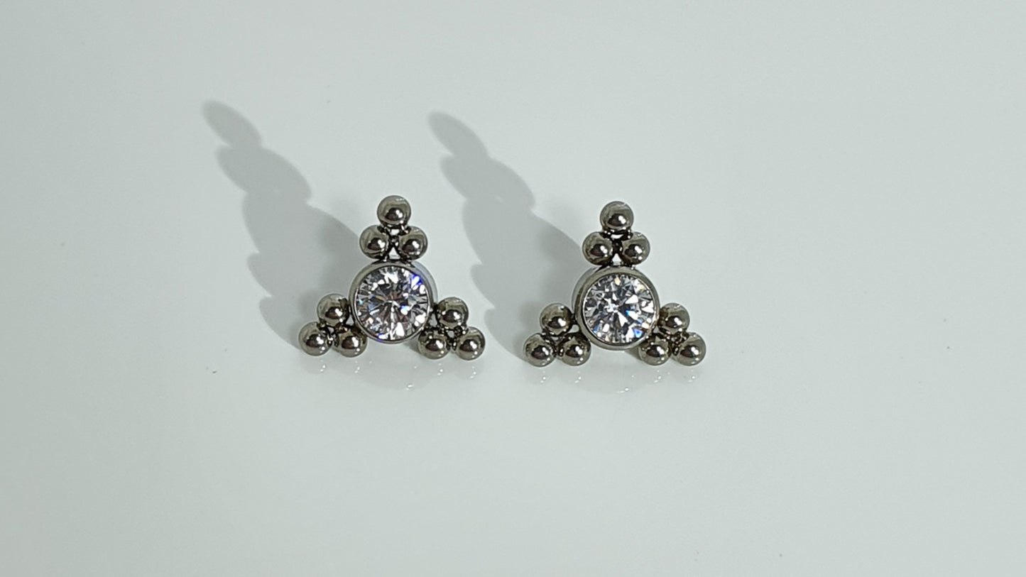 Decorative Crystal Dermal Tops