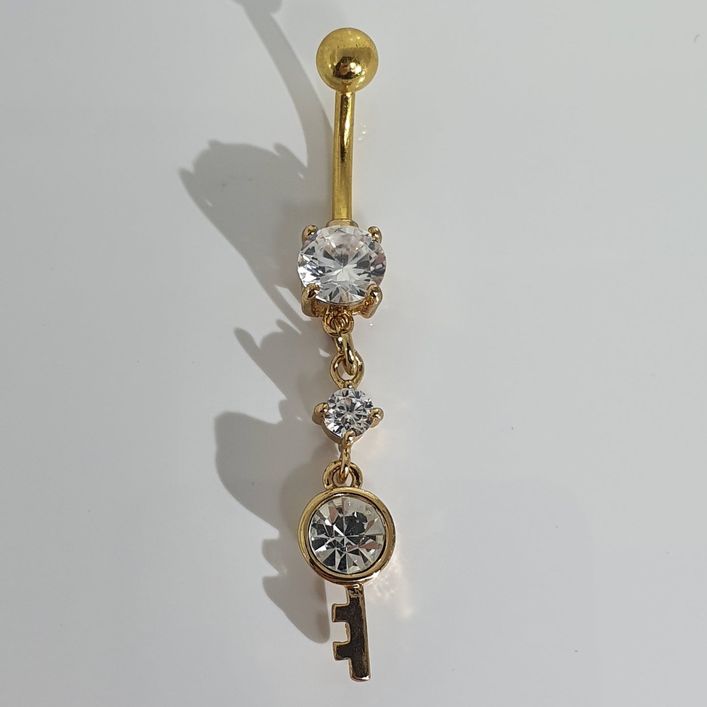 Key Navel Stud