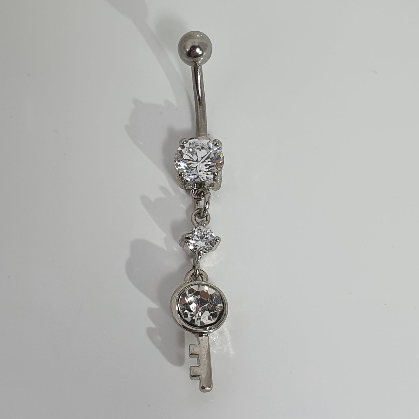 Key Navel Stud