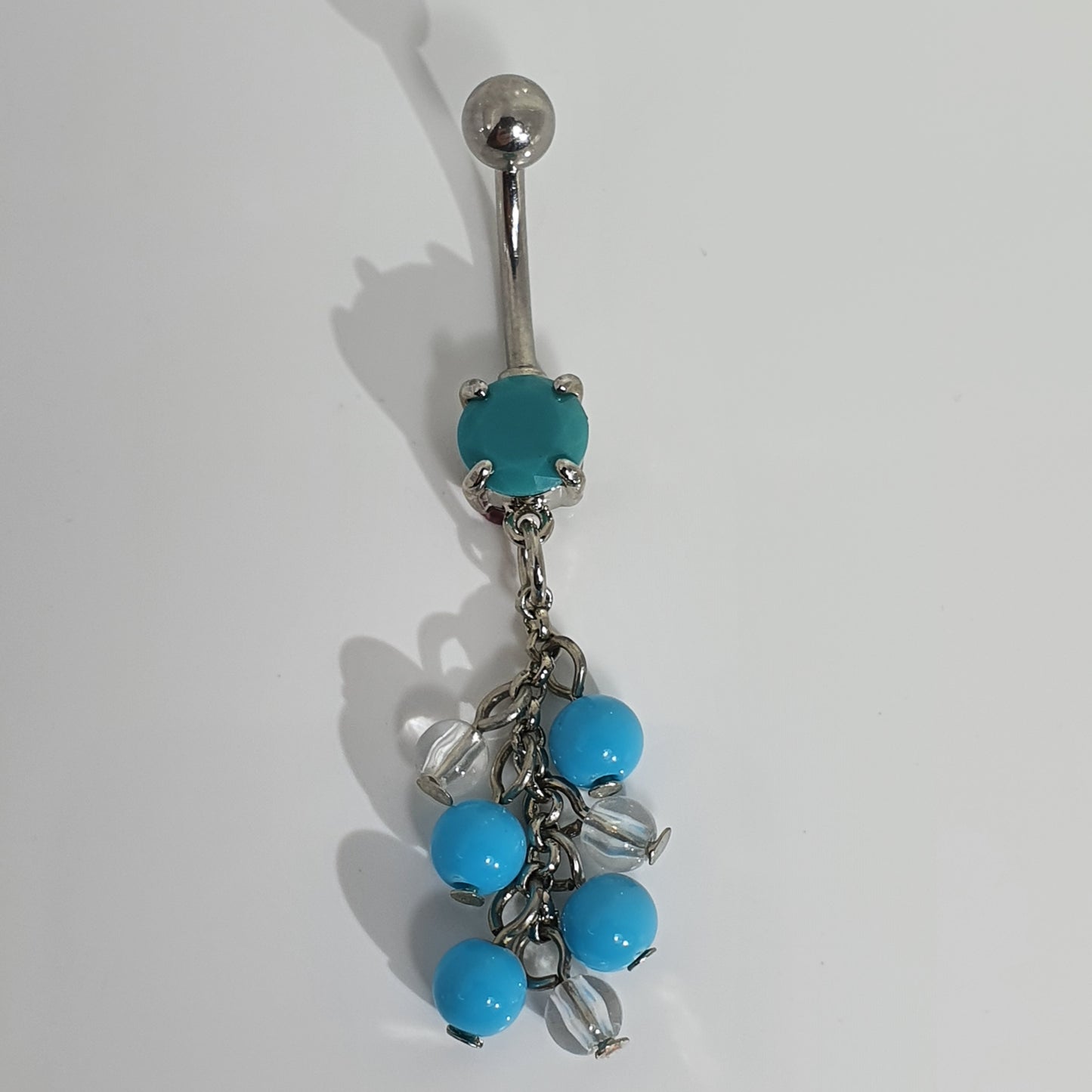 Turquoise Jewelled Navel Bar - various styles available