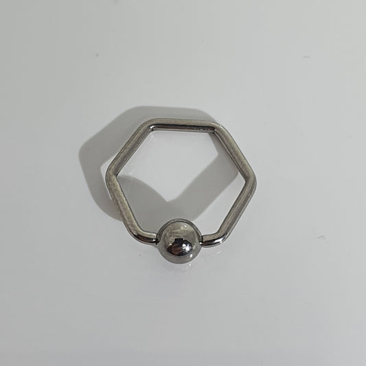 Hexagon Ball Closure Ring