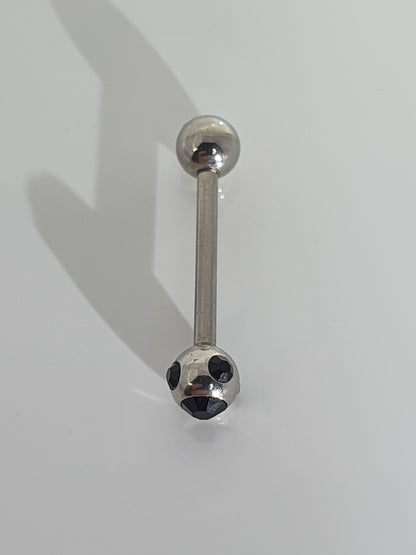 Jewelled Spotty Tongue Barbell