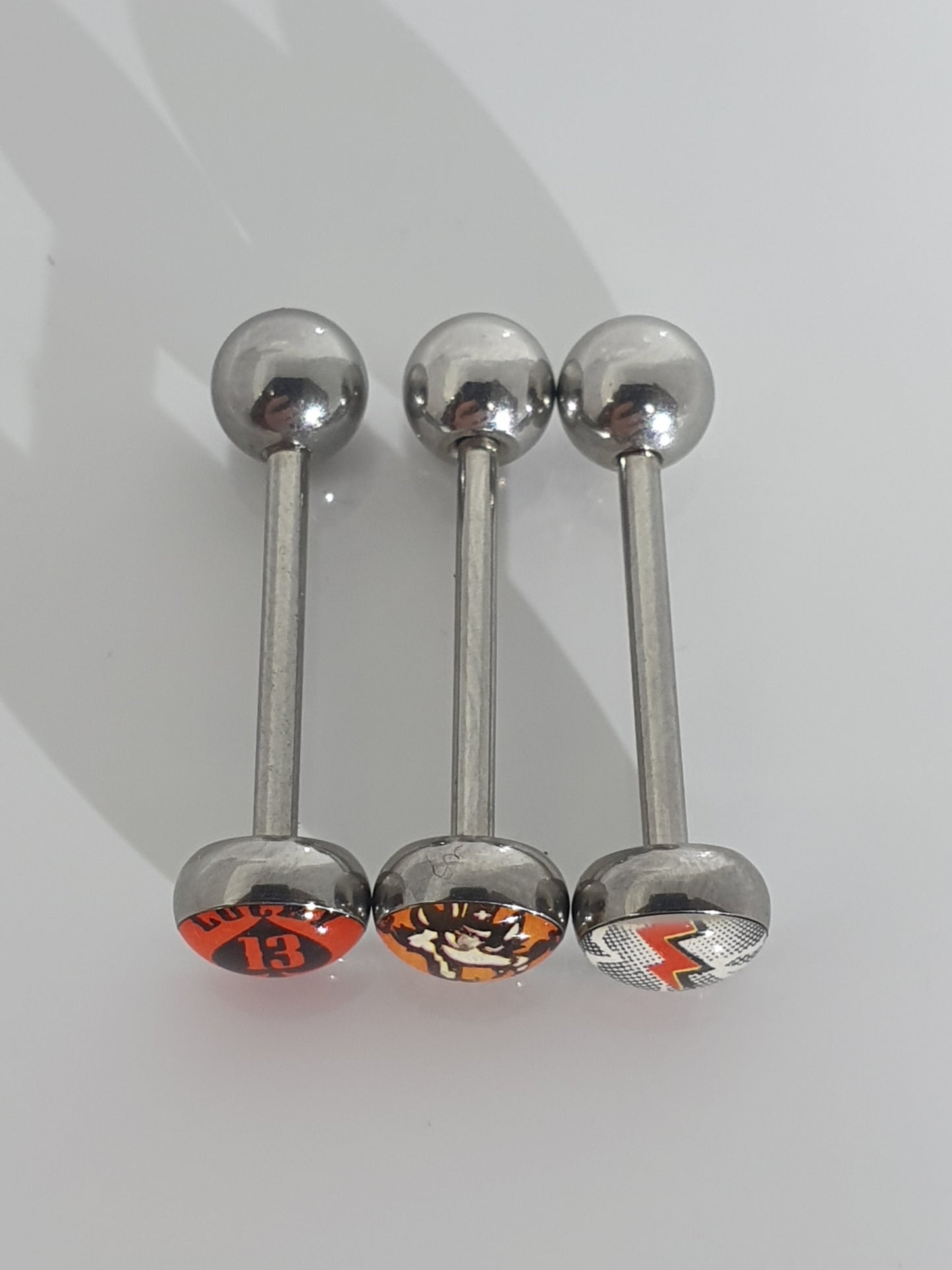 Assorted Picture Tongue Barbells