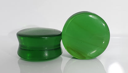 Green Glass Plug