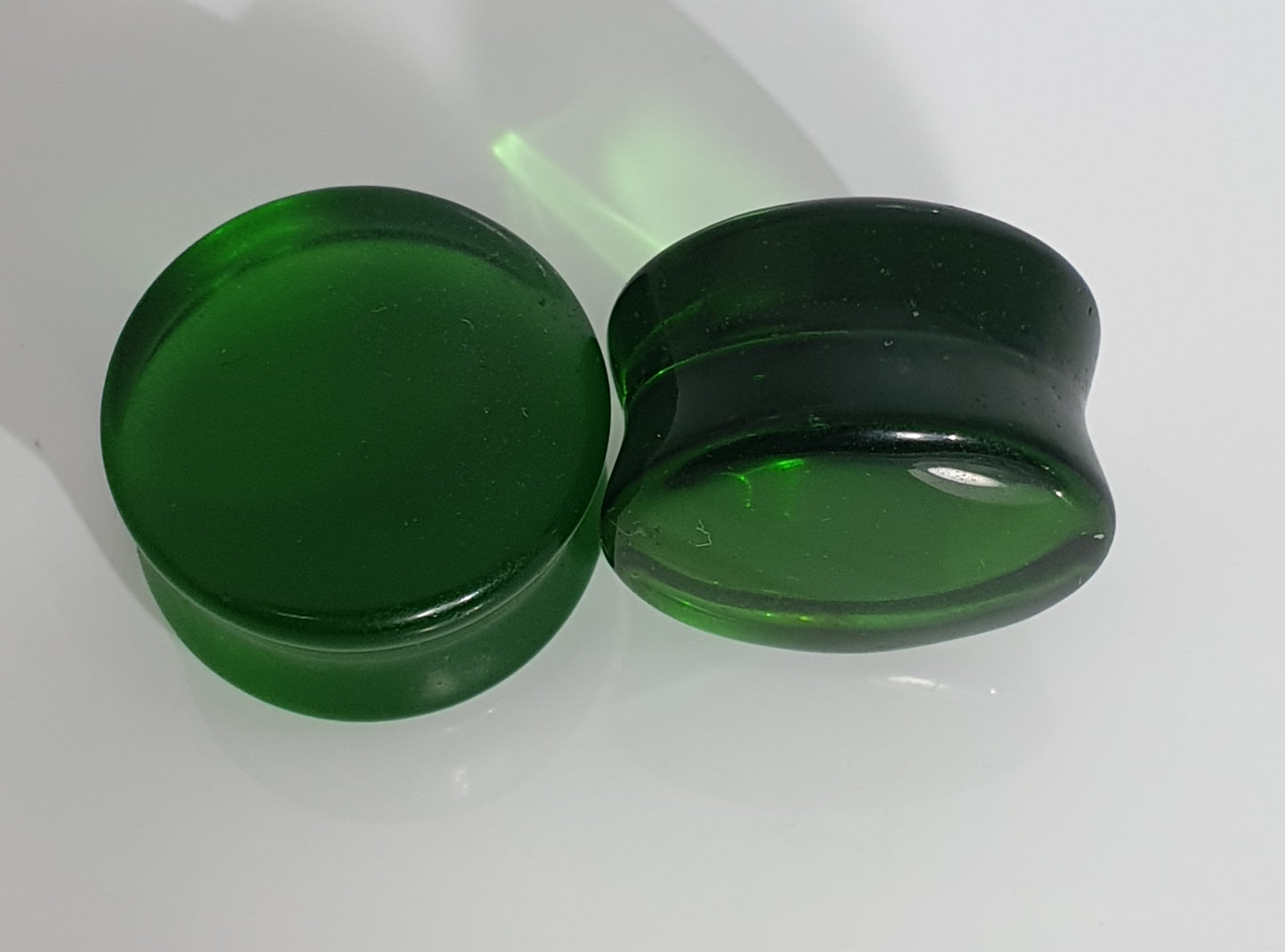 Green Glass Plug