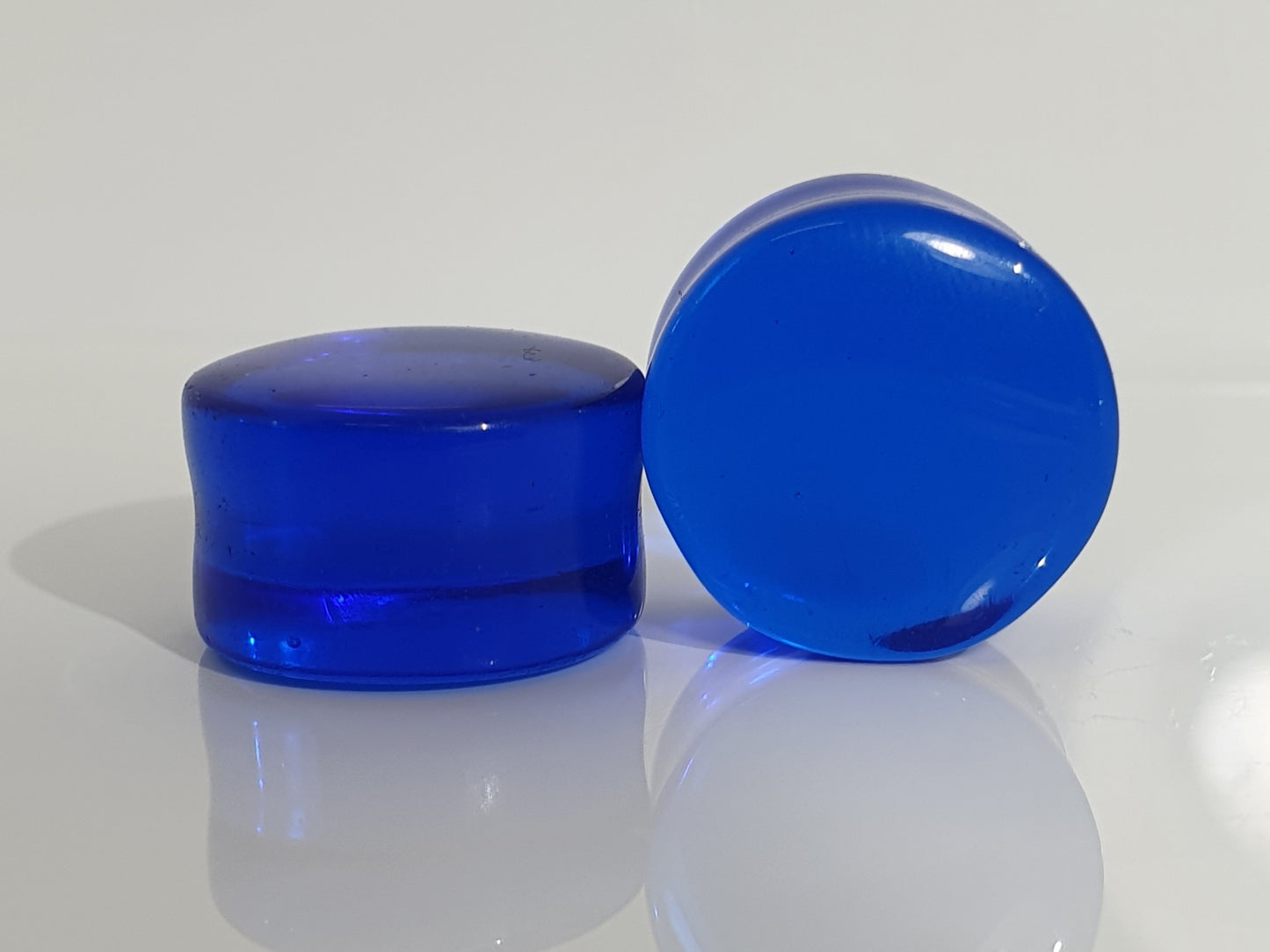 Blue Glass Plug