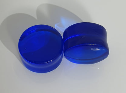 Blue Glass Plug