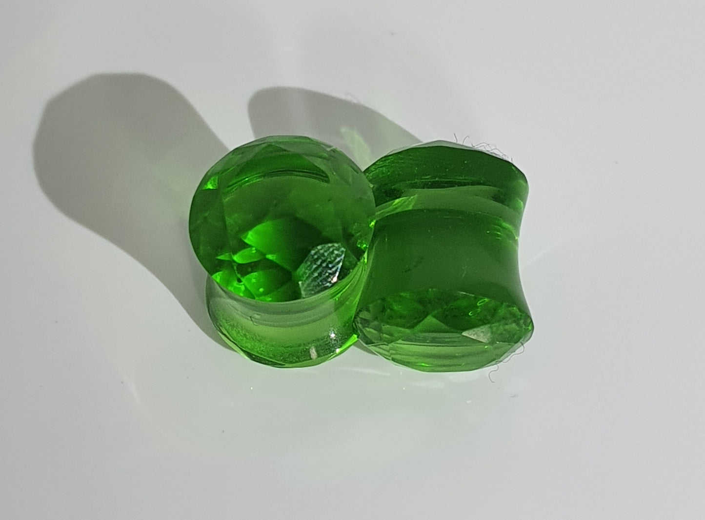 Peridot Glass Plug