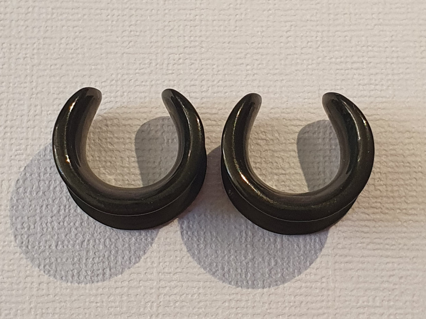 Ear Saddles - silver, black & rose gold