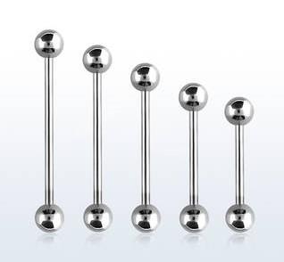 Titanium External Thread Barbell 1.6mm(14g)