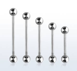 Titanium Barbell External Thread 1.2mm(16g)